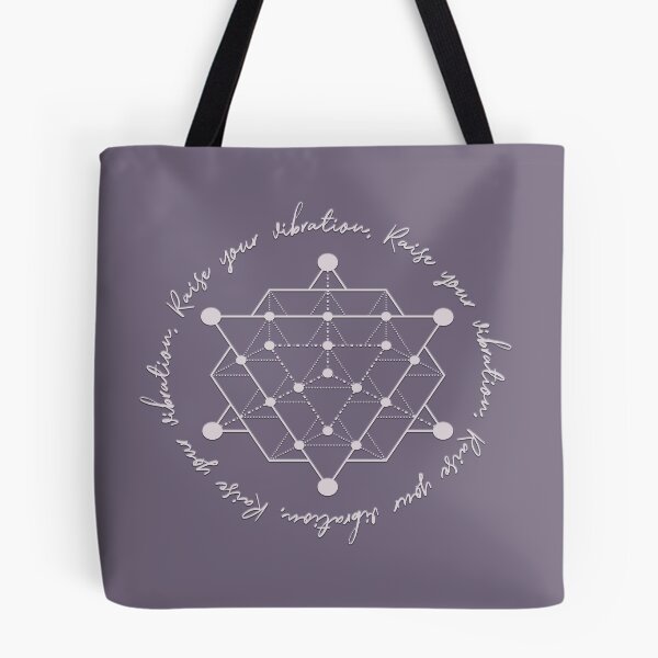 Item preview, Raise Your Vibration with the Merkaba (Lavender Gray and Dark Purple) designed and sold by squishyrainbow.