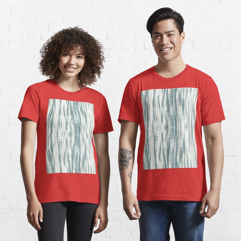 Printed Shibori Tie-Dye T-Shirt - Ready to Wear