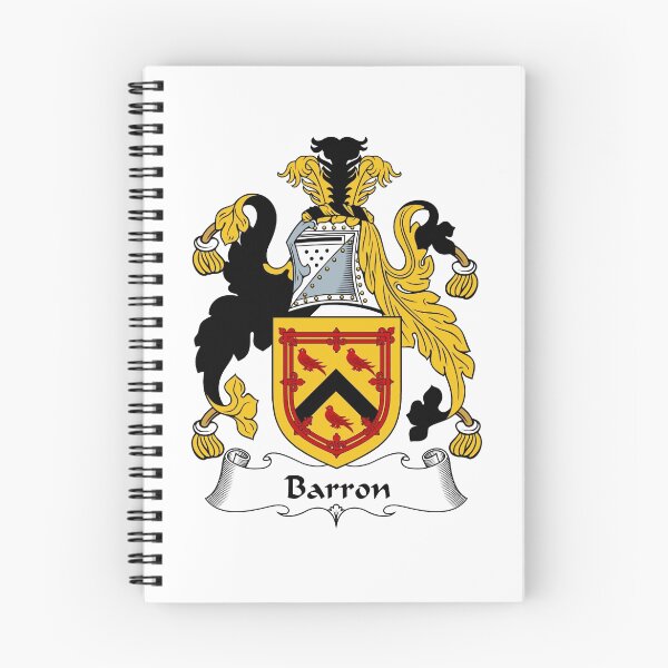 Item preview, Barron Coat of Arms / Barron Family Crest designed and sold by ScotlandForever.