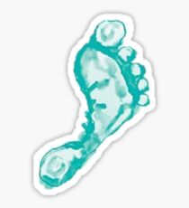 Barefoot Logo Sticker