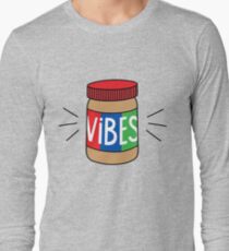 Peanut Butter Vibes Long Sleeve T-Shirt