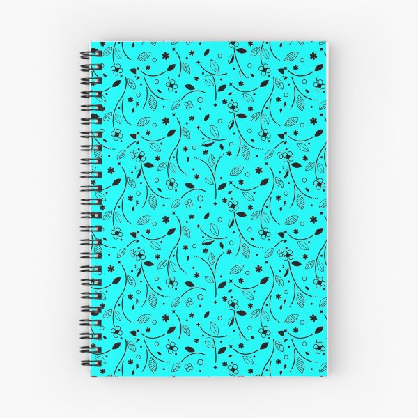 Item preview, Floral print abstract art texture design. Emerald blue pattern designed and sold by RoManSmArt.