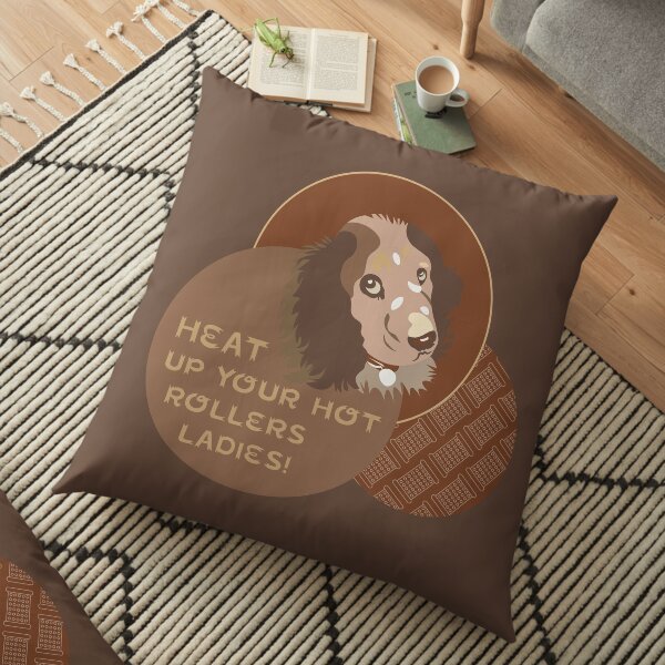Cocker Spaniel Brown Floor Pillow