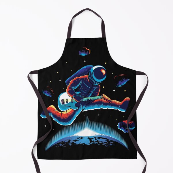 Item preview, Cosmonaut plays electric guitar designed and sold by Astralia.
