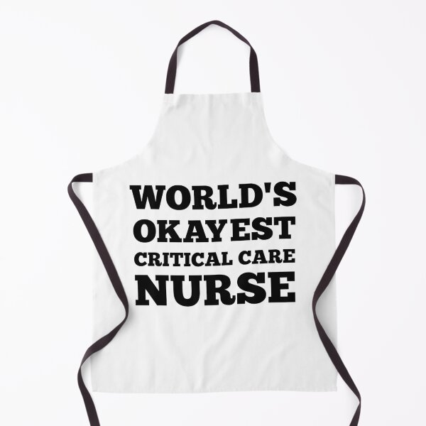 Item preview, World's Okayest Critical Care Nurse designed and sold by kickwear-com.