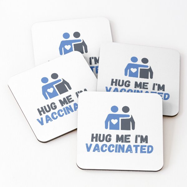 Item preview, Hug Me I’m Vaccinated| Kiss Me I’m Vaccinated |Vaccinated |Vaxed |I’m Vaccinated |I’m Vaxed| (Fourth Edition): designed and sold by TheShahinDesign.