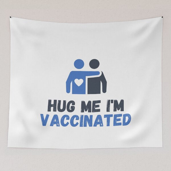 Item preview, Hug Me I’m Vaccinated| Kiss Me I’m Vaccinated |Vaccinated |Vaxed |I’m Vaccinated |I’m Vaxed| (Fourth Edition): designed and sold by TheShahinDesign.