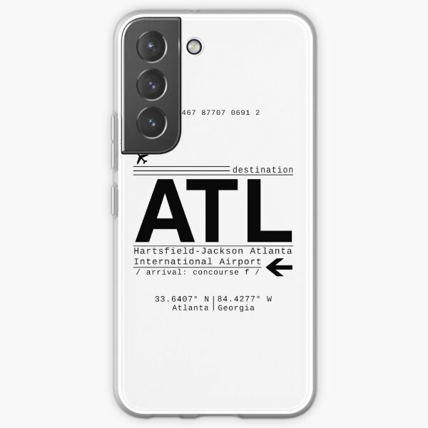 ATL Atlanta International Airport Call Letters Samsung Galaxy Soft Case