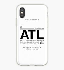 ATL Atlanta International Airport Call Letters iPhone Case