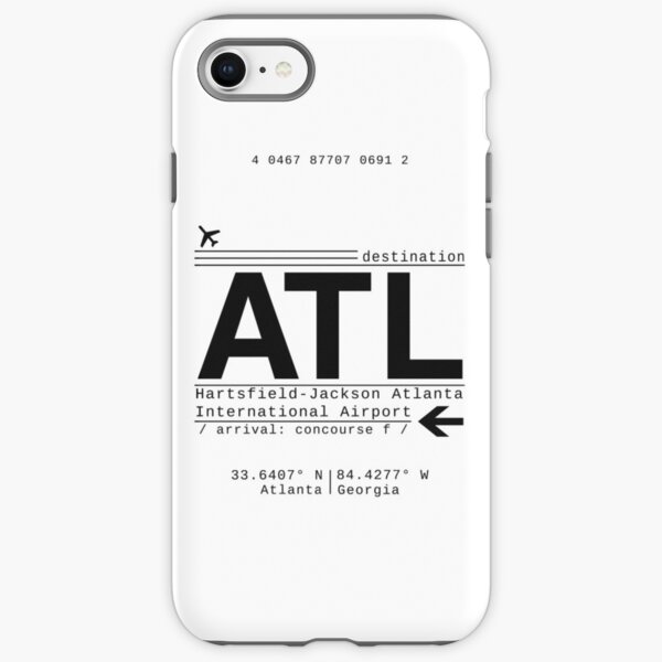ATL Atlanta International Airport Call Letters iPhone Tough Case