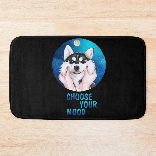 Item preview, Choose your mood (smile husky) designed and sold by josephfanous.