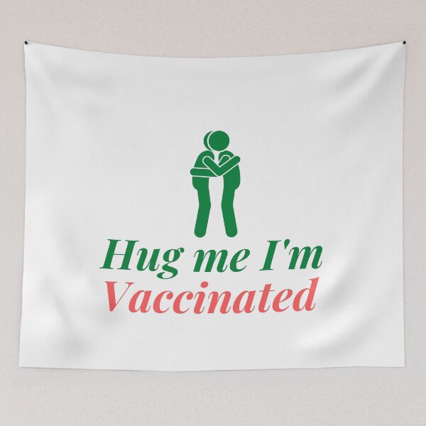Item preview, Hug Me I’m Vaccinated| Kiss Me I’m Vaccinated |Vaccinated |Vaxed |I’m Vaccinated |I’m Vaxed| (Fifth Edition): designed and sold by TheShahinDesign.