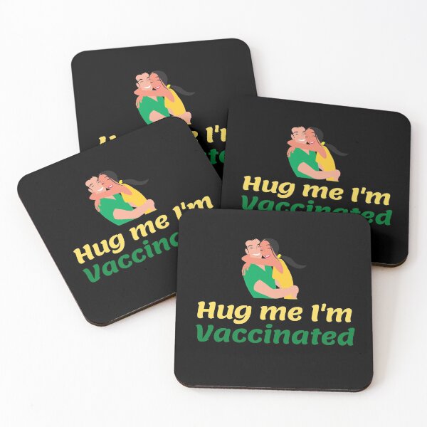 Item preview, Hug Me I’m Vaccinated| Kiss Me I’m Vaccinated |Vaccinated |Vaxed |I’m Vaccinated |I’m Vaxed| (Sixth Edition): designed and sold by TheShahinDesign.