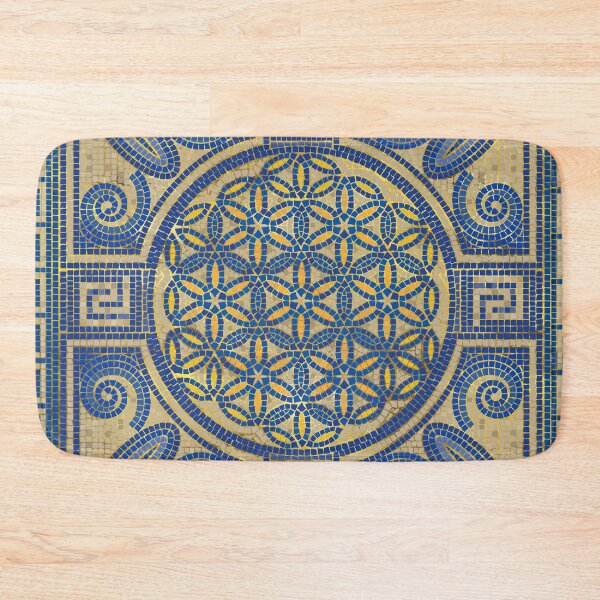 Item preview, Flower of Life Mosaic Tile Ornament N1 designed and sold by k9printart.