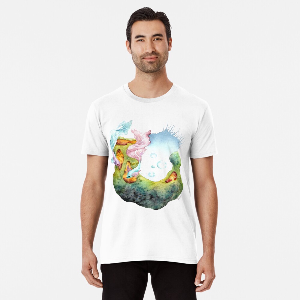 Vista previa del artículo con la obra «Camiseta premium», diseñado y vendido por Mistybosk.