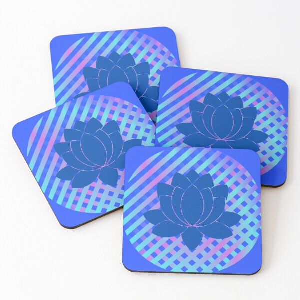 Aperçu de l'œuvre Lotus bleu créée et vendue par ImpPrintsArt.