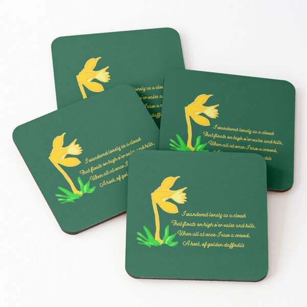 Item preview, William Wordsworth Bright Daffodils designed and sold by DesignsofNote.