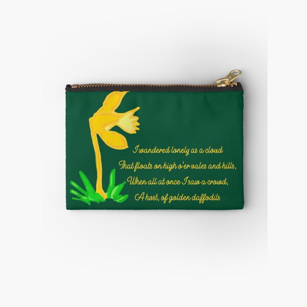 Item preview, William Wordsworth Bright Daffodils designed and sold by DesignsofNote.