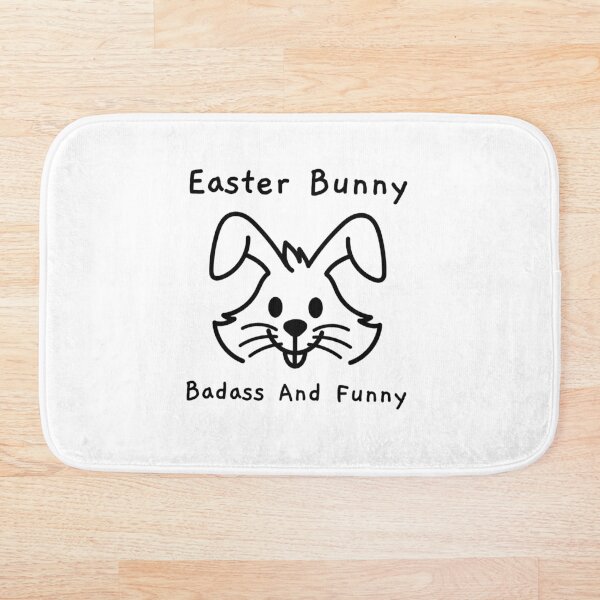 Item preview, Easter Bunny Badass And Funny designed and sold by funnyasma.