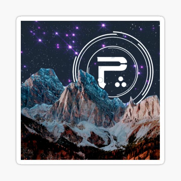 periphery moon Sticker