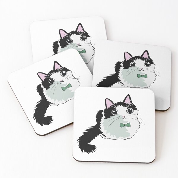Item preview, Tuxedo Cat With A Green Bowtie designed and sold by mauricucumber.