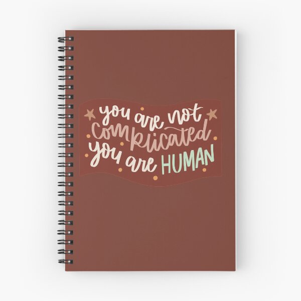 Item preview, You're human / mental health reminder  designed and sold by owlcreates.
