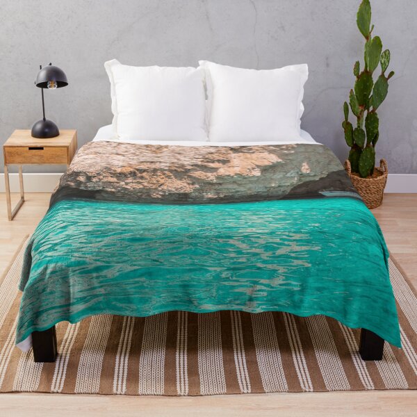 Item preview, Ocean Turquoise Sea Water Cave designed and sold by HappyMarlen.