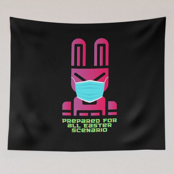 Item preview, Bad Bunny Easter Social Distancing designed and sold by Schka.