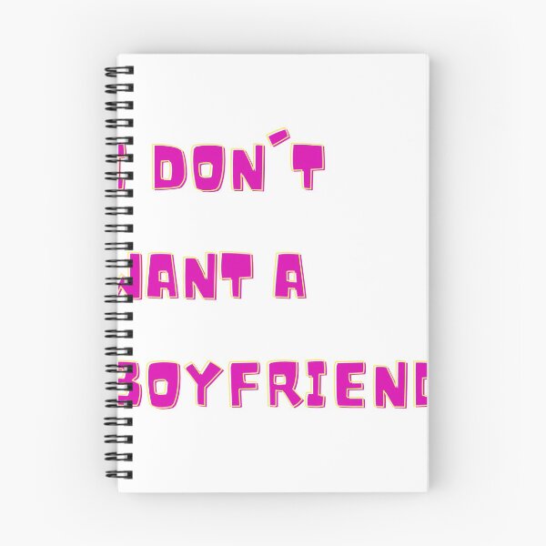 Item preview, i don't want a boyfriend designed and sold by Dollor.
