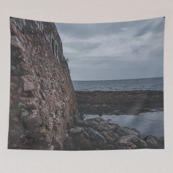 Item preview, Old Antique Wall Sea Coast designed and sold by HappyMarlen.