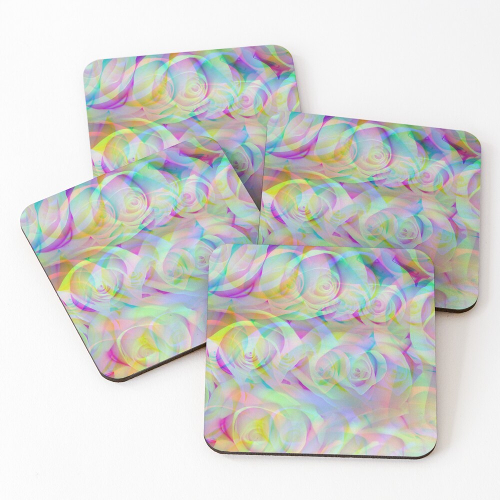 Item preview, Coasters (Set of 4) designed and sold by WokeWords.