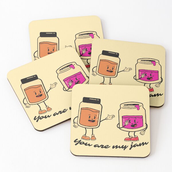 Item preview, Peanut butter and jam cute couple quote designed and sold by soniaaseguin.