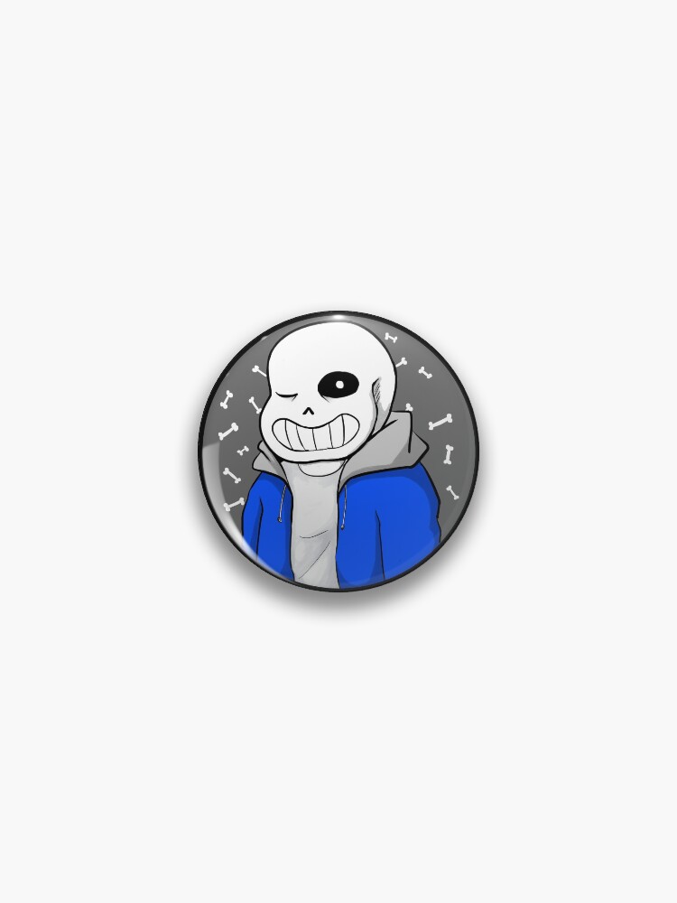 Undertale - Sans, Video Game Shirt - Undertale Sans - Pin