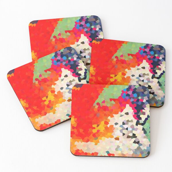 Item preview, Multicolor Geometric Abstract Digital Art designed and sold by vortexatelier.
