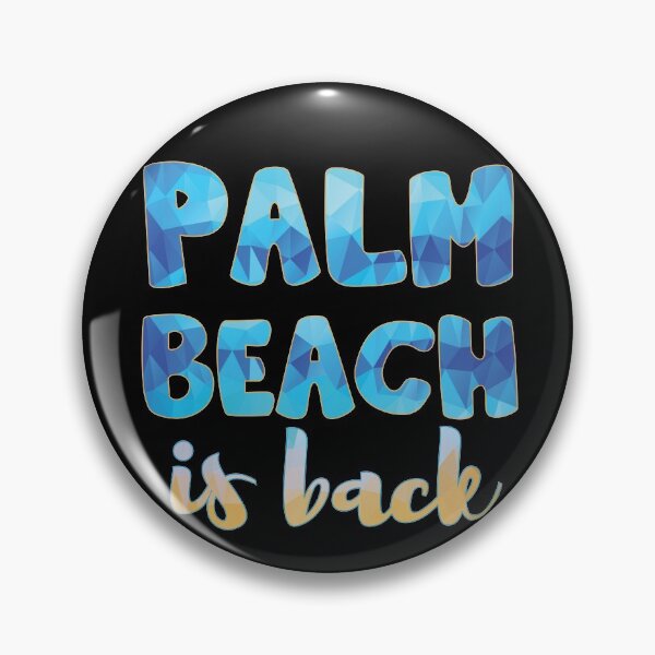 Item preview, Palm Beach Is Back, Travel Is My Therapy designed and sold by hoangthedoodler.