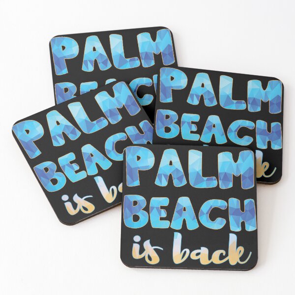 Item preview, Palm Beach Is Back, Travel Is My Therapy designed and sold by hoangthedoodler.