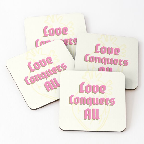 Item preview, Love Conquers All designed and sold by formylovelydog.