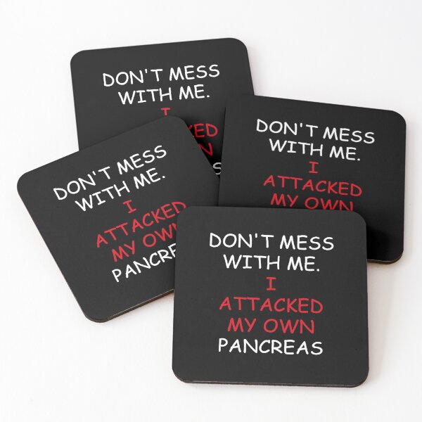 Item preview, Don't Mess With Me I Attacked My Own Pancreas T-Shirt, Funny Gift For Friends, Diabetes Awareness T-Shirt, Pancreas Don't Mess With Me, designed and sold by midodesign20.