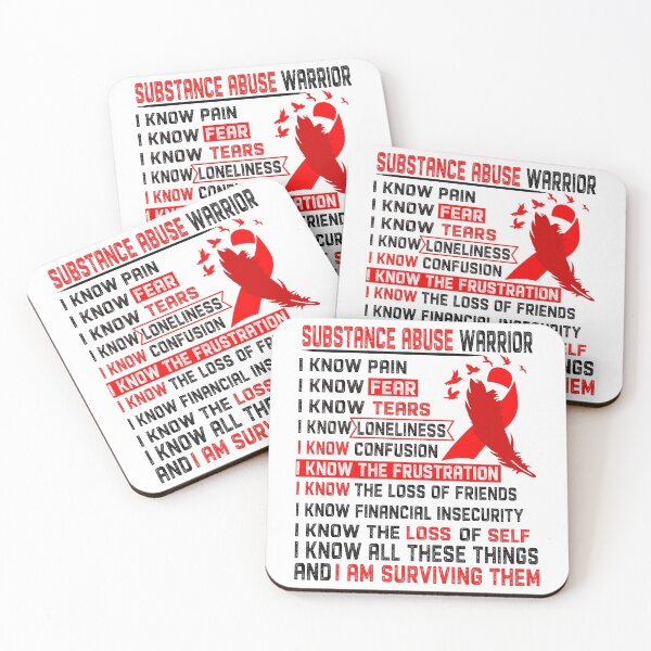 Item preview, I Am Substance Abuse Warrior, I Know All These Things and I Am Surviving Them designed and sold by DianabellShop.