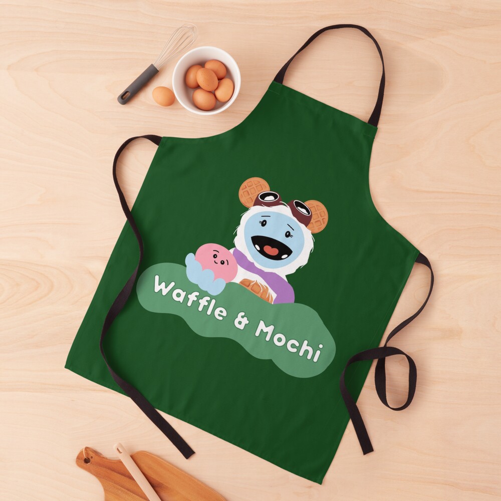 "Waffle & mochi , Waffle + mochi" Apron for Sale by NastySquad Redbubble