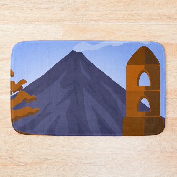 Item preview, Volcano and the Bell Tower designed and sold by benznest.
