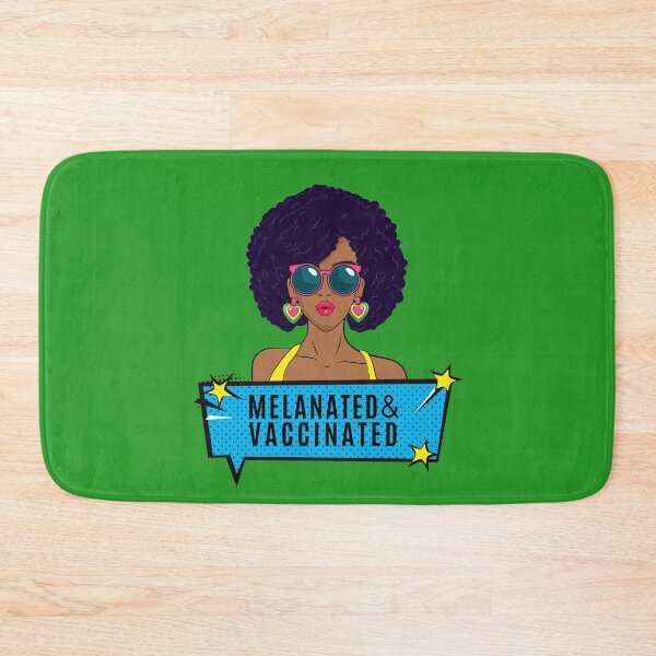 Item preview, Melanated and Vaccinated designed and sold by ModkMerch.