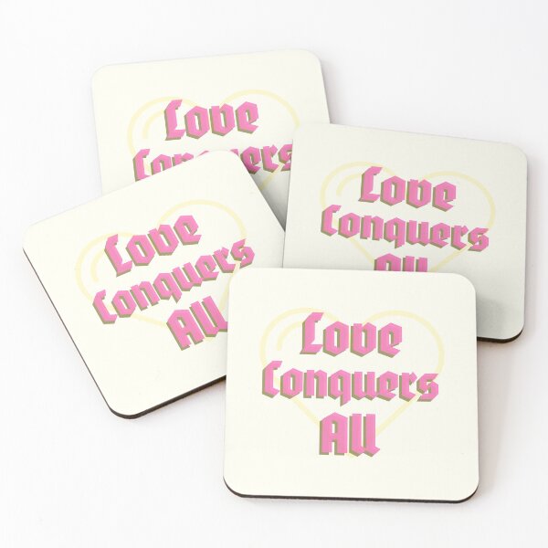 Item preview, Love Conquers All designed and sold by formylovelydog.