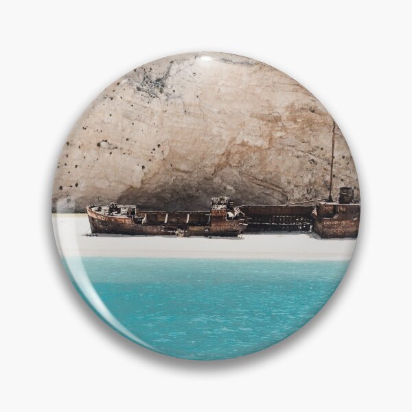 Item preview, Navagio Beach Shipwreck Bay designed and sold by HappyMarlen.