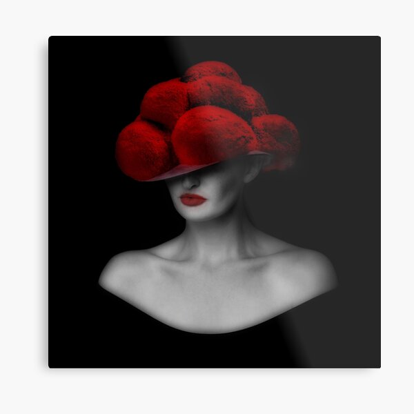 Black Forest Lady 1.0 Metal Print
