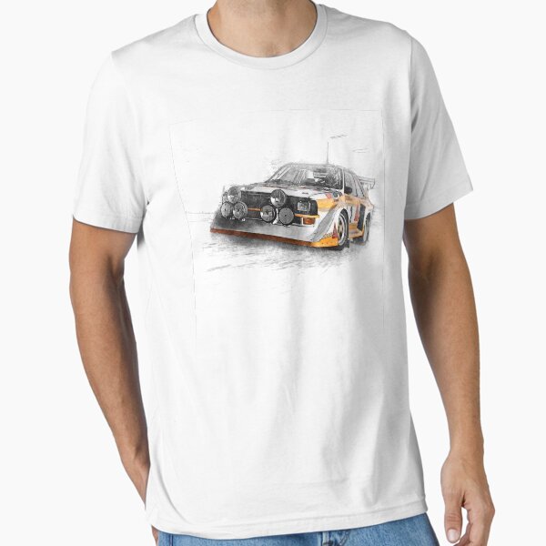 Rally Car Illustration Essential T-Shirt