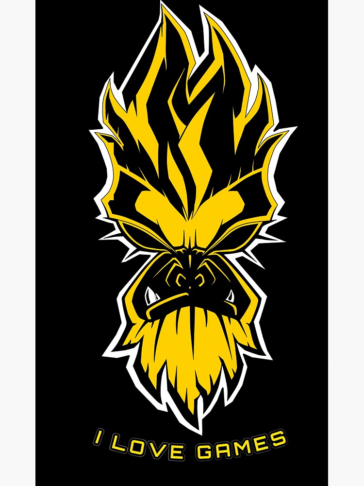 Thumbnail 3 of 3, Sticker, Gamer Gorilla designed and sold by 4LORDS.
