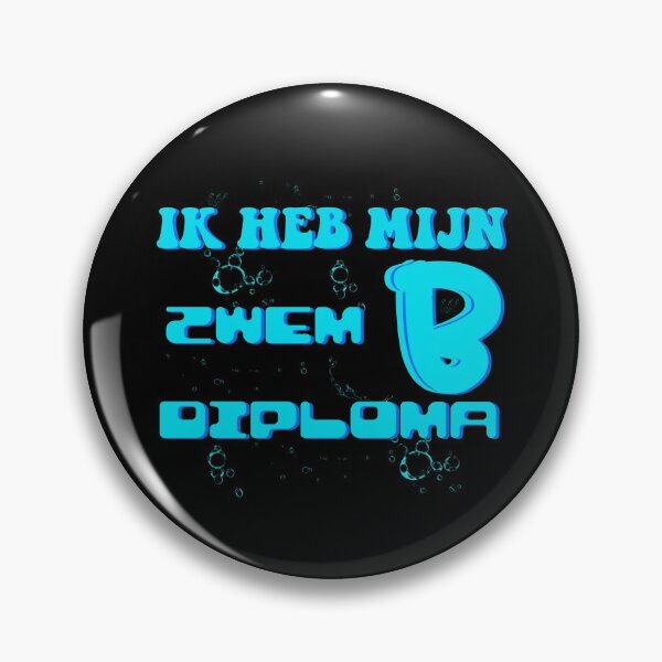 Item preview, Ik Heb Mijn Zwemdiploma B. Zwemmen, swimming, zwem, swim designed and sold by Zwembad Vergelijker.