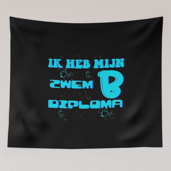 Item preview, Ik Heb Mijn Zwemdiploma B. Zwemmen, swimming, zwem, swim designed and sold by Zwembad Vergelijker.