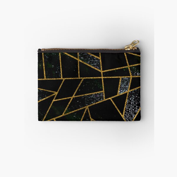 Item preview, Abstract #438 Gold, Onyx, Blue & Green designed and sold by Rockett Graphics.